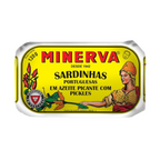 Sardines in Spiced Olive Oil with Pickles