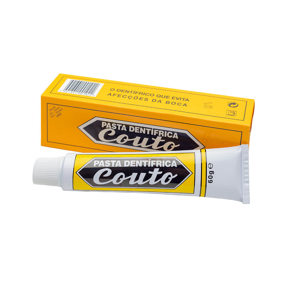 Pasta Dentífrica Couto - Pasta de dentes Couto - 60g