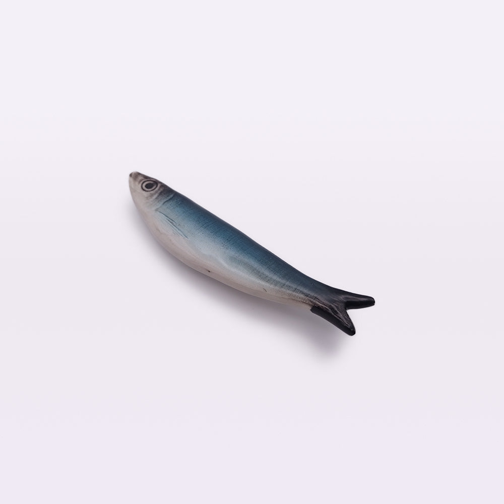 Ceramic Sardine Fridge Magnet