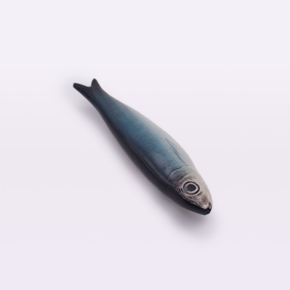 Ceramic Sardine Fridge Magnet