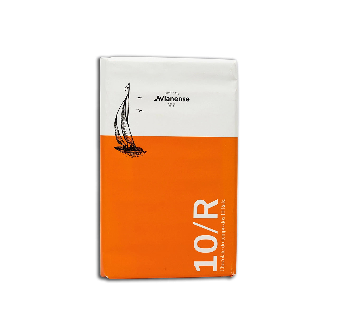 Tablete 10R Canelado Chocolate Negro - Chocolate Avianense 180 g