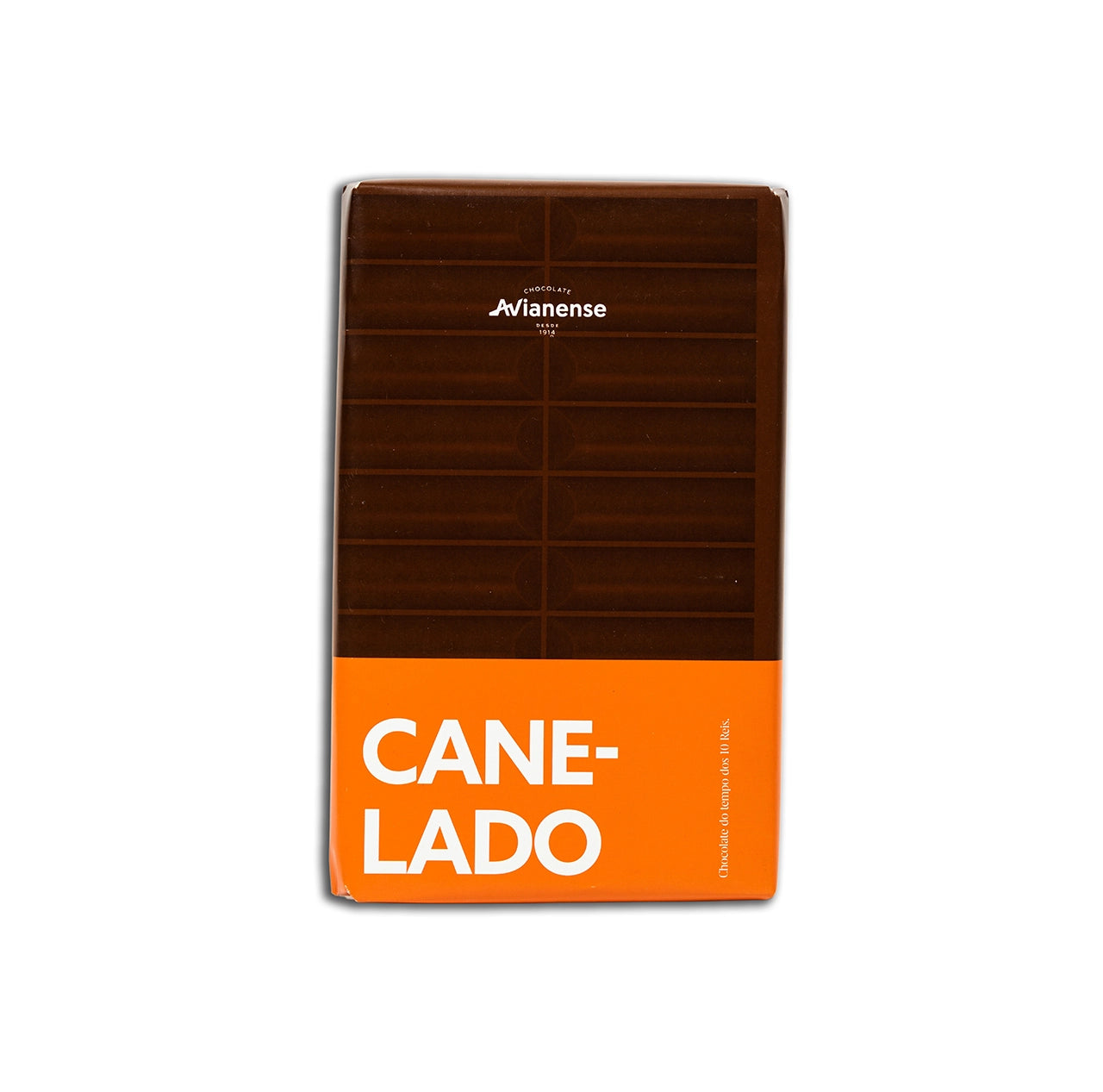 Tablete Canelado Chocolate Negro - Chocolate Avianense 180 g
