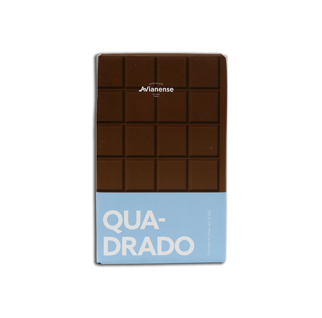 Tablete Quadrado Chocolate Negro - Chocolate Avianense 180 g